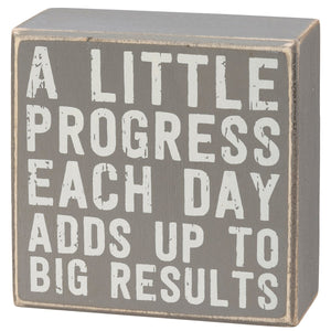 Stay Humble - Box Sign Set of 3