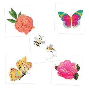 Butterfly Buzz Variety Set - Temporary Tattoo