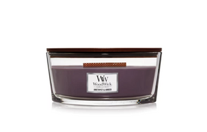 Amethyst & Amber Ellipse WoodWick Candle