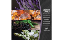 Load image into Gallery viewer, Amethyst &amp; Amber Ellipse WoodWick Candle
