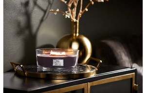 Amethyst & Amber Ellipse WoodWick Candle
