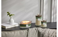 Load image into Gallery viewer, Verdant Earth Trilogy Ellipse WoodWick Candle
