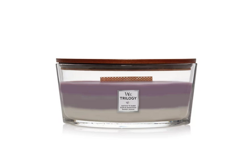 Amethyst Sky Trilogy Ellipse WoodWick Candle