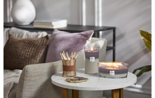 Load image into Gallery viewer, Amethyst Sky Trilogy Ellipse WoodWick Candle
