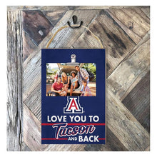 Load image into Gallery viewer, Clip Photo Love You to Tucson and Back Arizona Wildcats Frame
