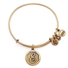Load image into Gallery viewer, Alex and Ani Initial E Bangle Gold
