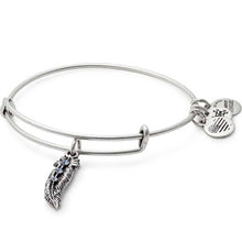 Load image into Gallery viewer, Alex and Ani Feather Charm Bangle
