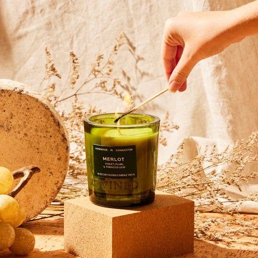 Rewined - Merlot Signature Glass Candle 6oz