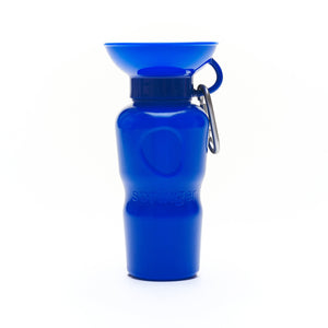 Portable Pet Classic Travel Bottle for Walking Hiking and Traveling - Indigo