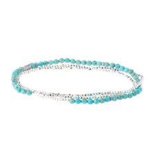 Load image into Gallery viewer, Delicate Stone Turquoise/Silver - Stone of the Sky
