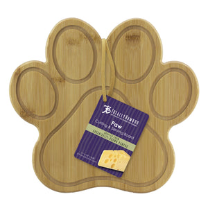 Paw Shaped Serving and Cutting Board