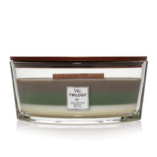 Load image into Gallery viewer, Verdant Earth Trilogy Ellipse WoodWick Candle
