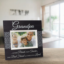 Load image into Gallery viewer, Grandpa Sun Washed Wood Frame
