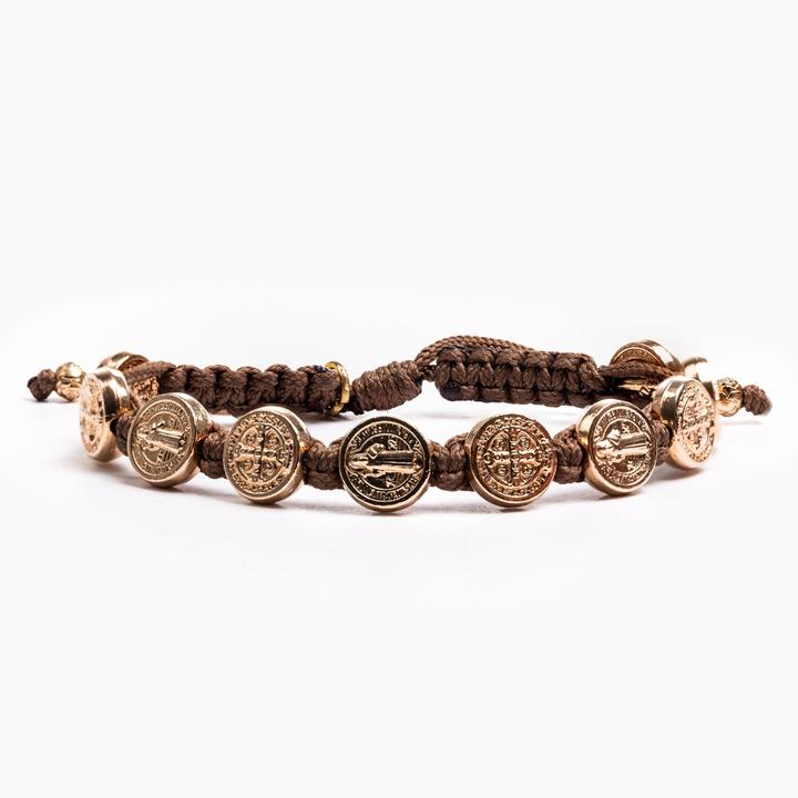 Hope Blessing Bracelet - Gold/Taupe