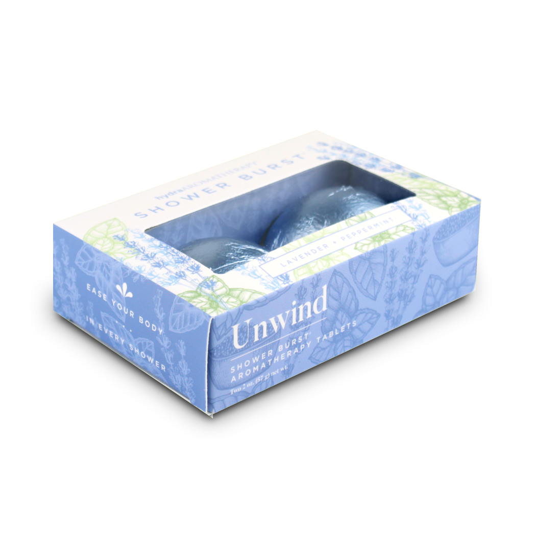 hydraAROMATHERAPY Shower Burst Duo in Unwind