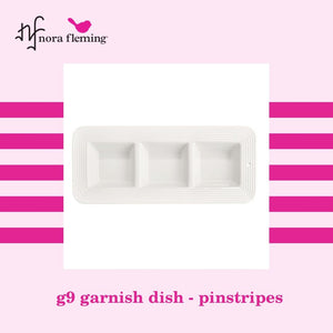 NEW - Garnish Dish Pinstripes