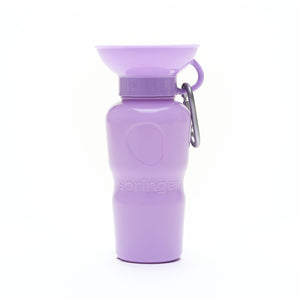 Portable Pet Classic Travel Bottle for Walking Hiking and Traveling - Lilac