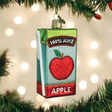 Load image into Gallery viewer, Apple Juice Box Ornament

