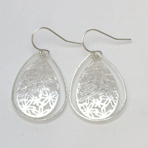 Teardrop with Hoop Earrings