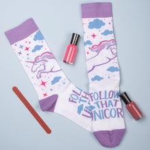 Load image into Gallery viewer, Socks - Follow That Unicorn
