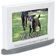 Load image into Gallery viewer, Woof Modern Statement Pet Photo Frame
