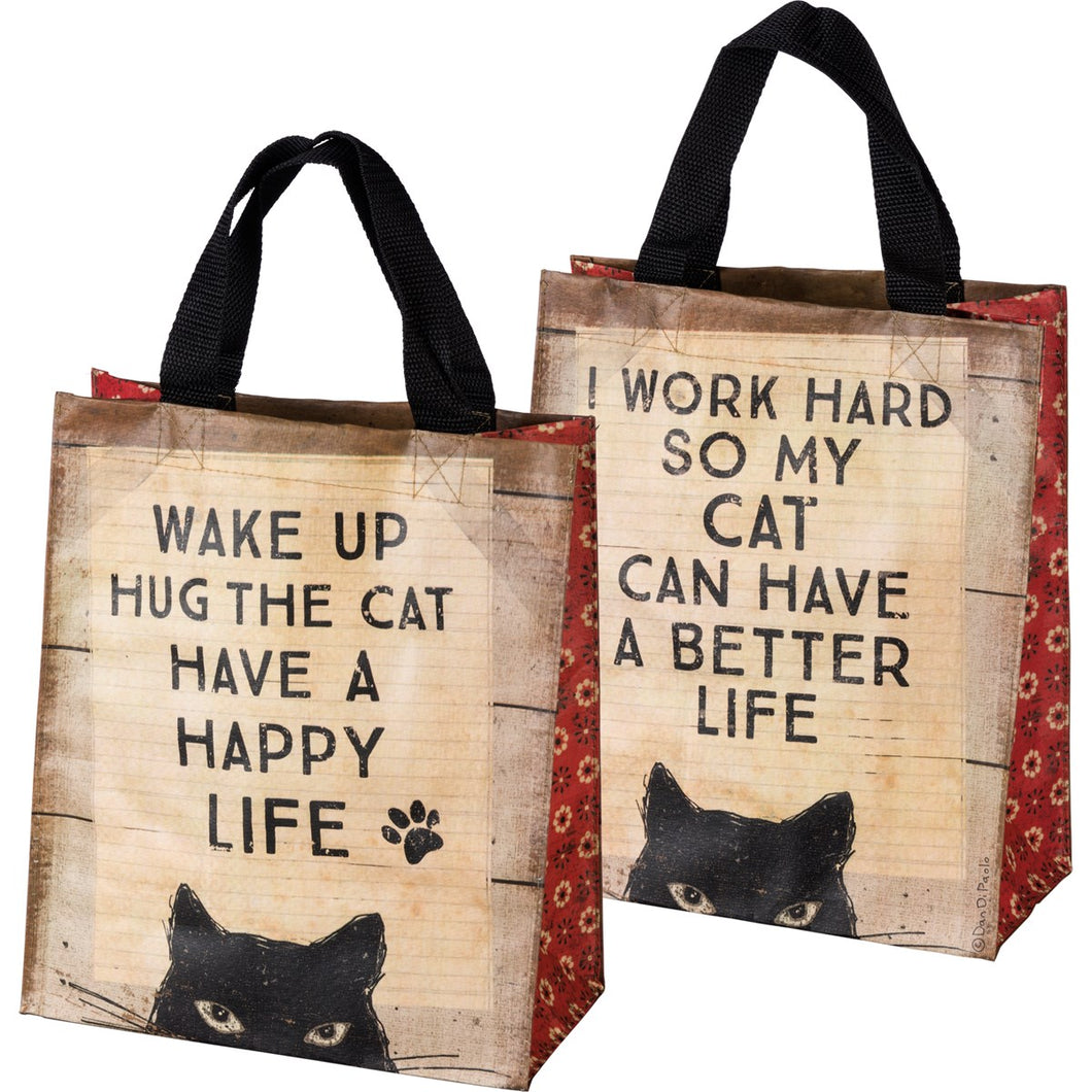 Daily Tote - Hug The Cat