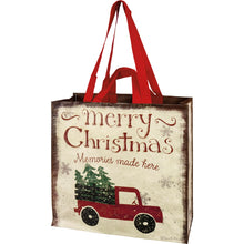 Load image into Gallery viewer, Market Tote - Merry Christmas
