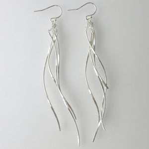 Multi Twist Dangle Earrings