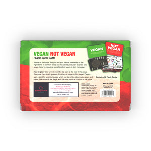 Vegan Not Vegan Card Gard