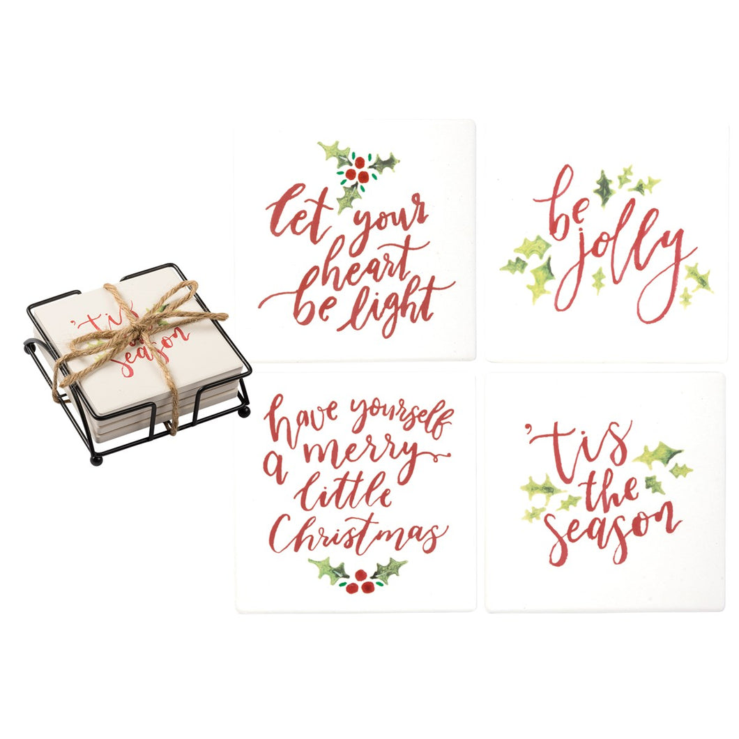 Coaster Set - Tis the Season