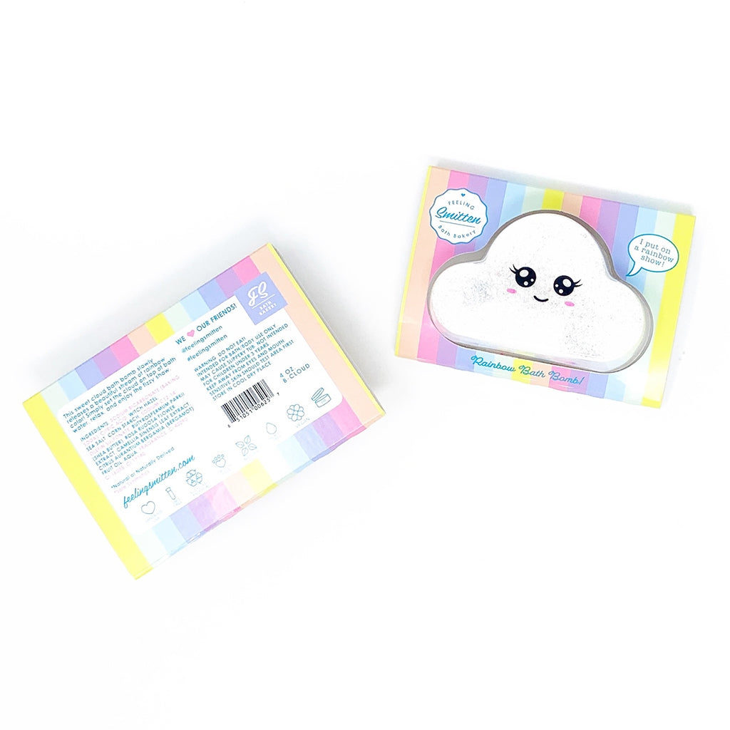 Rainbow Cloud Bath Bomb