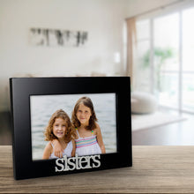 Load image into Gallery viewer, Sisters Black Expressions Photo Frame
