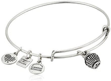 Load image into Gallery viewer, Cupcake Charm Bangle Bracelet 
