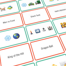 Load image into Gallery viewer, US TV Edition - Name the Emoticon Game
