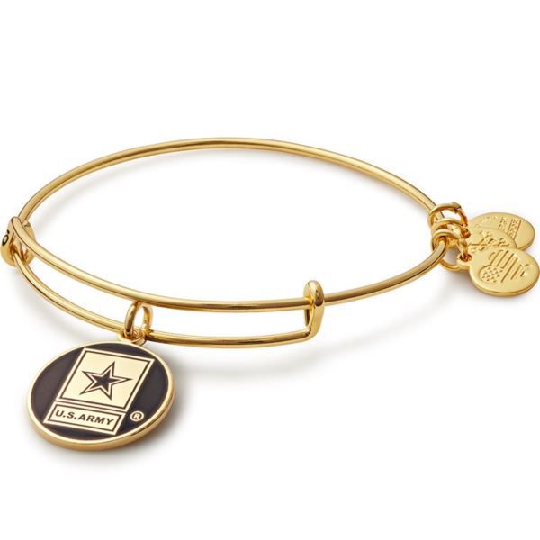 Alex and Ani US Army Charm Bangle