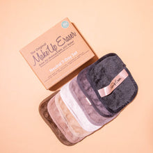 Load image into Gallery viewer, Neutral 7-Day Set of MakeUp Erasers
