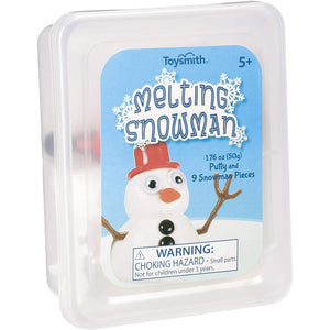 Melting Snowman Putty/Slime Kit, Reusable, Christmas, Winter