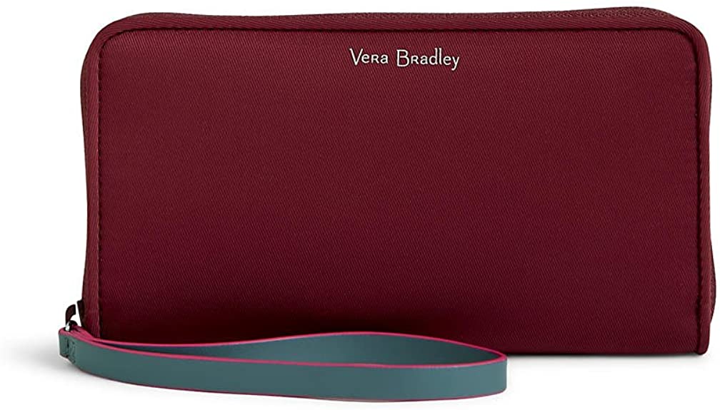 Vera Bradley Midtown RFID Wristlet  - Hawthorn Rose
