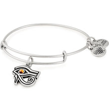 Load image into Gallery viewer, Alex and Ani Eye of Horus Charm Bangle
