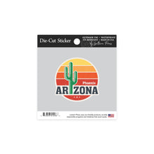 Load image into Gallery viewer, Vinyl Die-cut Stickers Indoor/Outdoor - Arizona Themed 4 Pack
