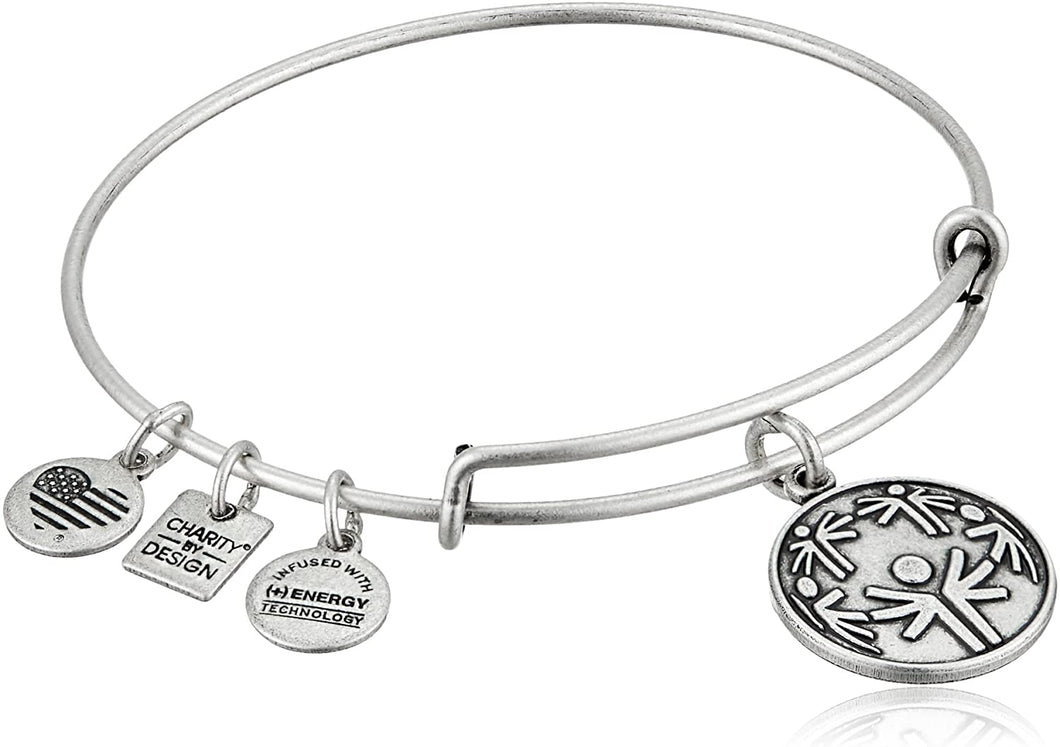 Alex and Ani Power of Unity Charm Bangle