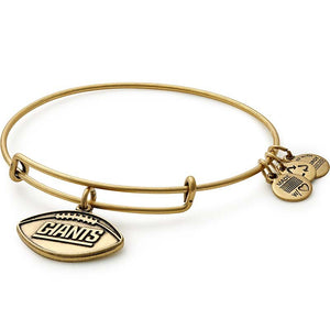 Alex and Ani New York Giants Football Charm Bangle