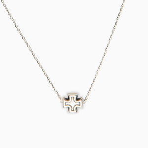 My Saint My Hero Faith Petite Necklace Silver