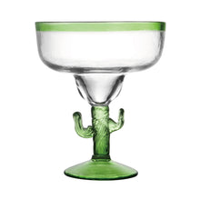 Load image into Gallery viewer, Cactus Acrylic 18 oz. Margarita Glass
