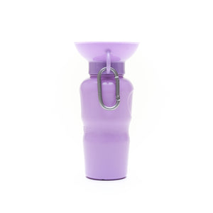Portable Pet Classic Travel Bottle for Walking Hiking and Traveling - Lilac
