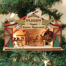 Load image into Gallery viewer, Reindeer Flight School Ginger Cottage Ornament
