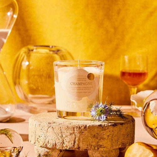 Rewined - Champagne Signature Glass Candle 6oz