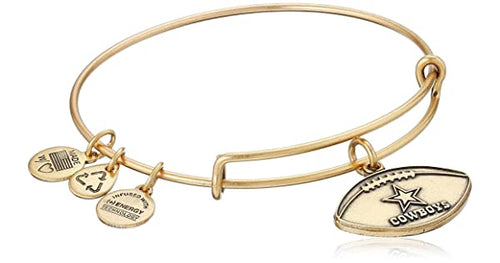 Alex and Ani Dallas Cowboys Football Charm Bangle