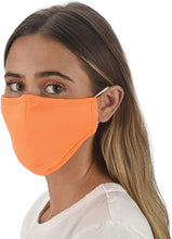Load image into Gallery viewer, Neon Orange Fashion Face Covering with 4 Filters
