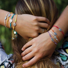 Load image into Gallery viewer, Breathe Blessing Bracelet - Silver Medal

